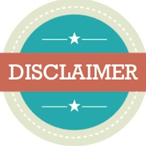❗️❕🛑 DISCLAIMER 🛑❕❗️